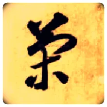 策毛笔草书写法,摘自隋智永真草千字文