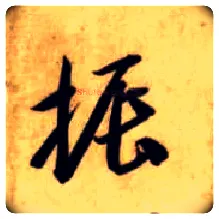 振毛笔草书写法,摘自隋智永真草千字文