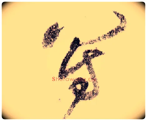 写毛笔草书写法,摘自宋黄庭坚李白忆旧游诗卷